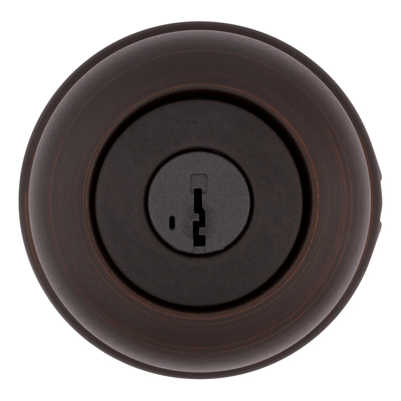 Kwikset 94002-956 Entry Door Lockset, Venetian Bronze