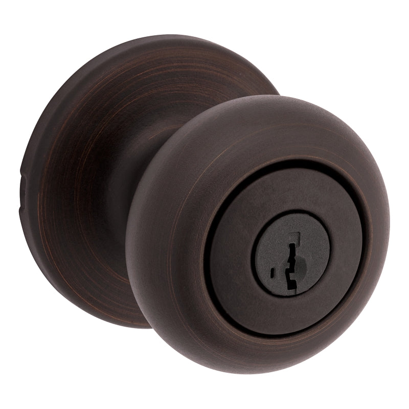 Kwikset 94002-956 Entry Door Lockset, Venetian Bronze