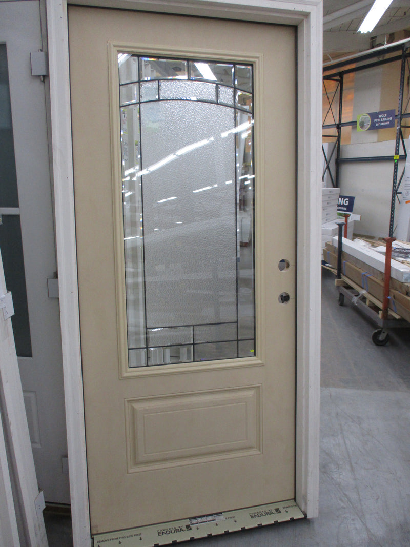 Surplus 3/0 x 6/8 Textured Fiberglass Door