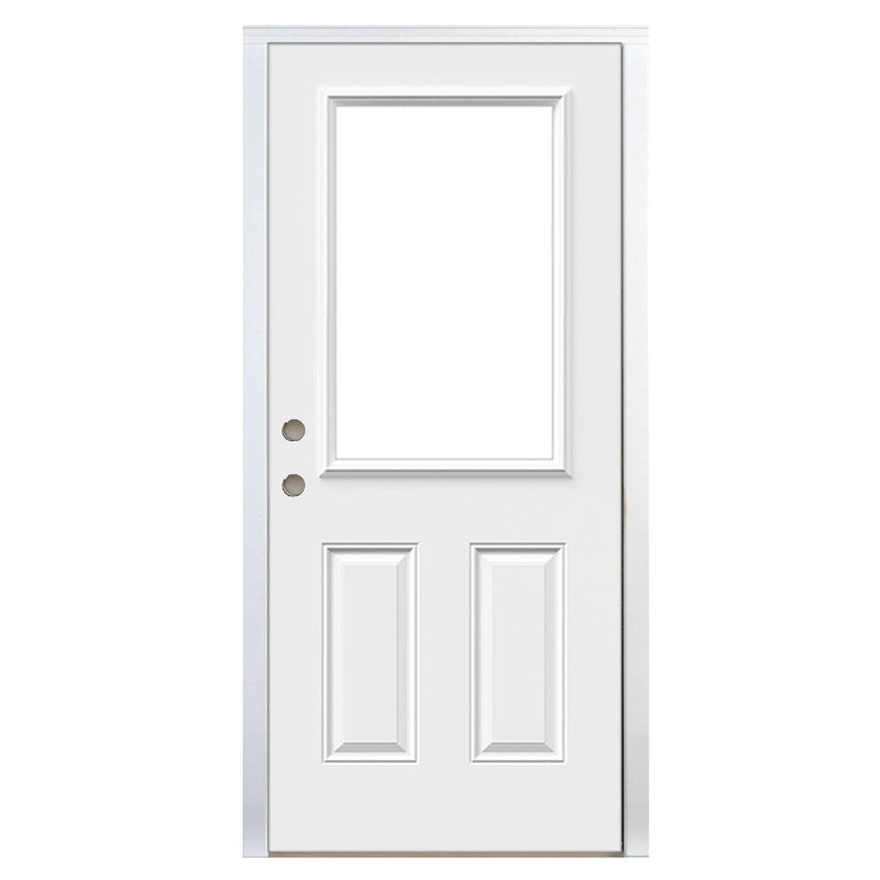 Steel Half Lite Prefinished Door