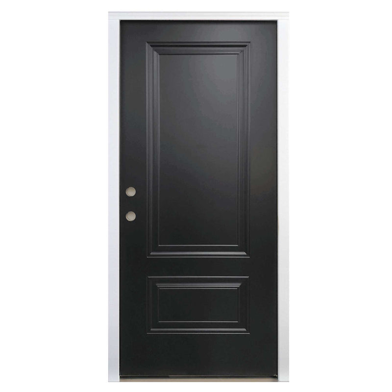 2-Panel Steel Prefinished Door