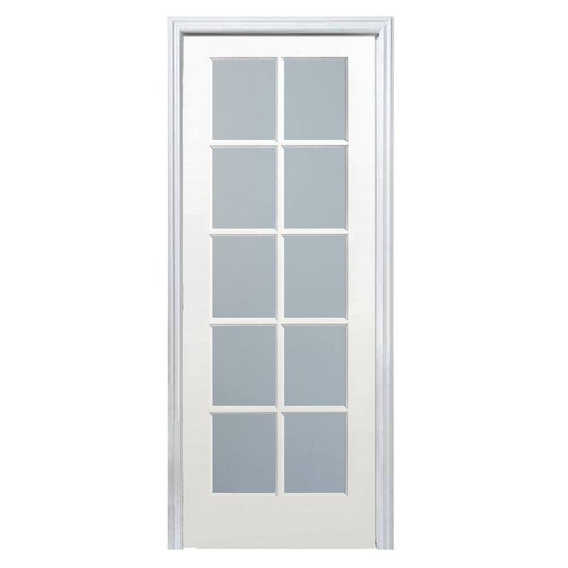 10 Lite Primed Interior French Door