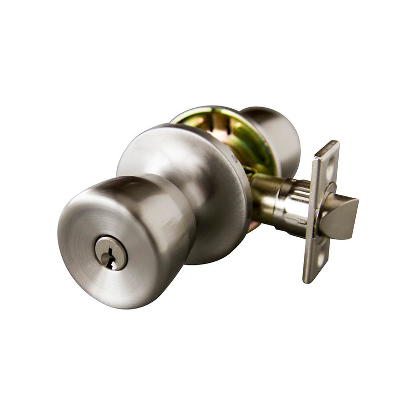 Entry Knob with Lock and Key