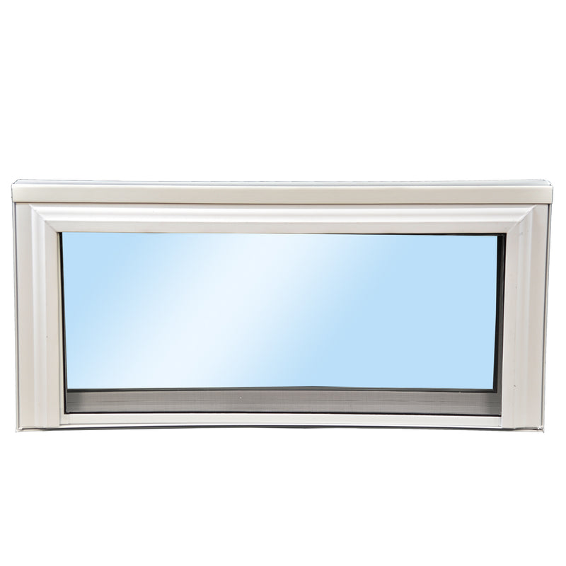 Vinyl Replacement Basement Hopper Window