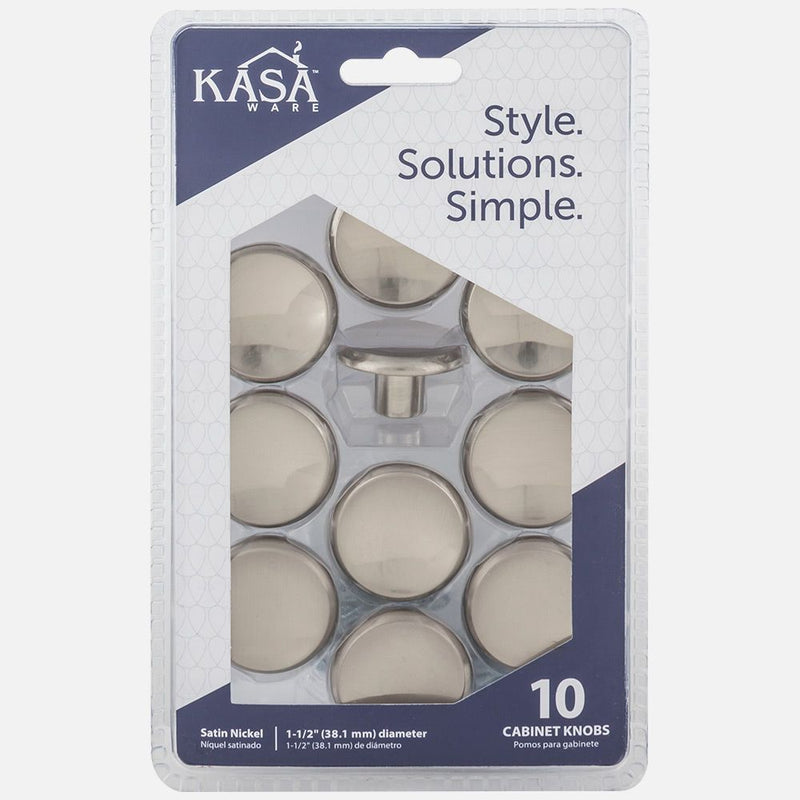 KasaWare 1-1/2" Flat Knob