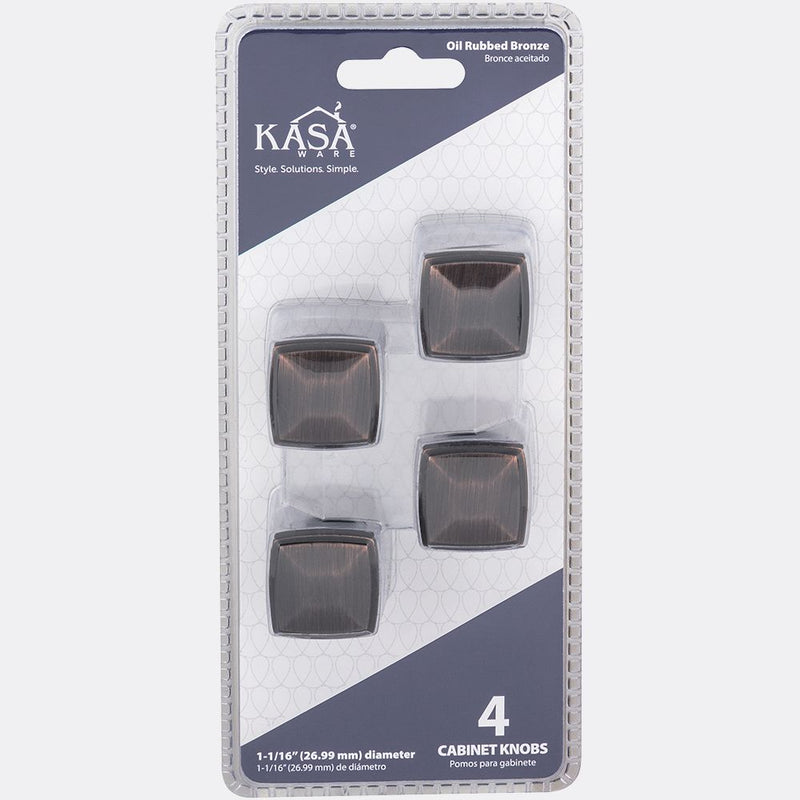 KasaWare 1-1/16" Square Knob