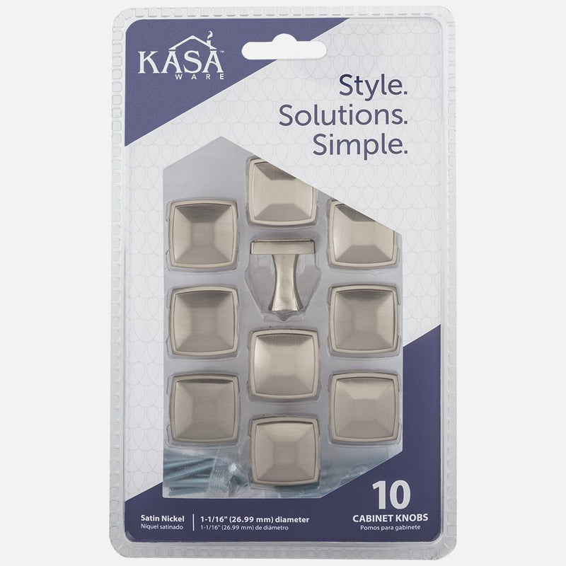 KasaWare 1-1/16" Square Knob