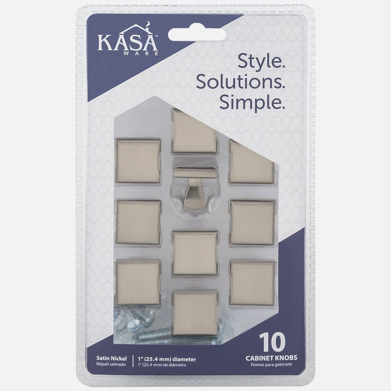 KasaWare 1" Square Knob