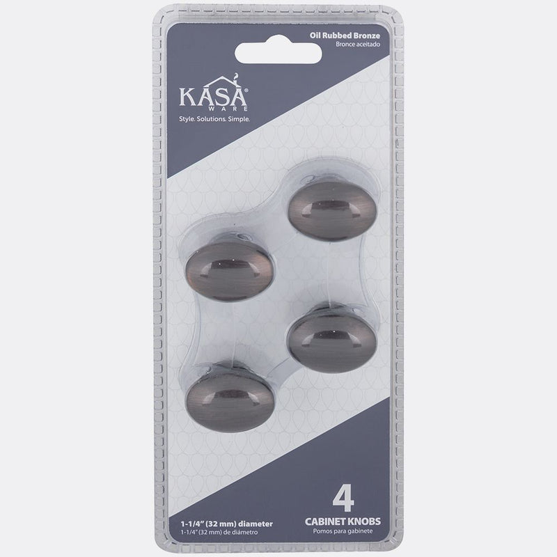 KasaWare 1-1/4" Oval Knob