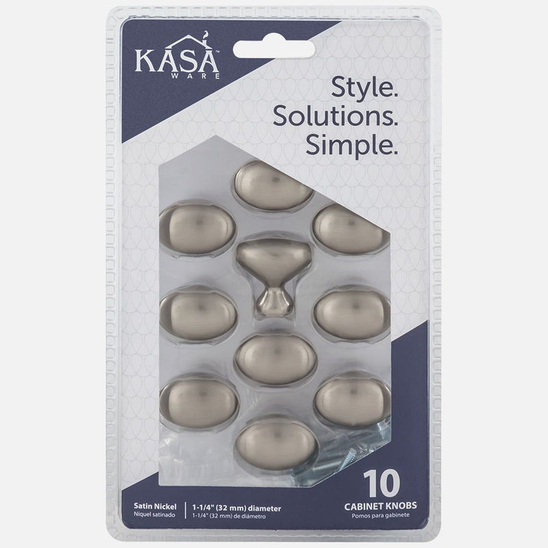 KasaWare 1-1/4" Oval Knob