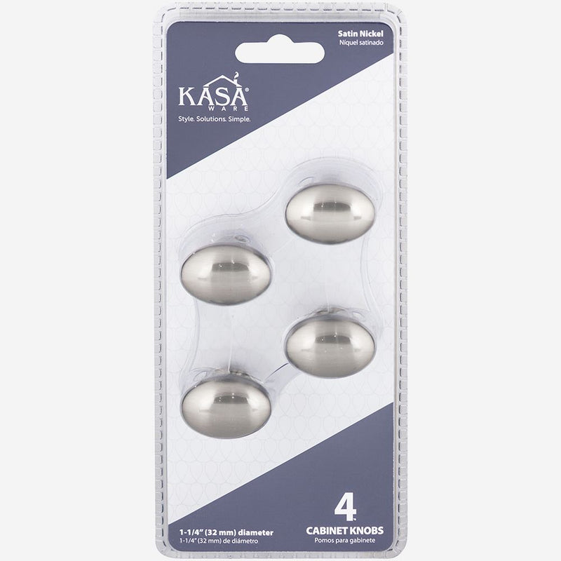 KasaWare 1-1/4" Oval Knob