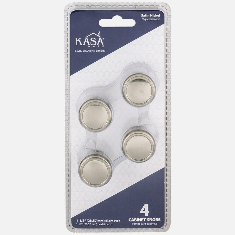 KasaWare 1-1/8" Flat Ring Knob