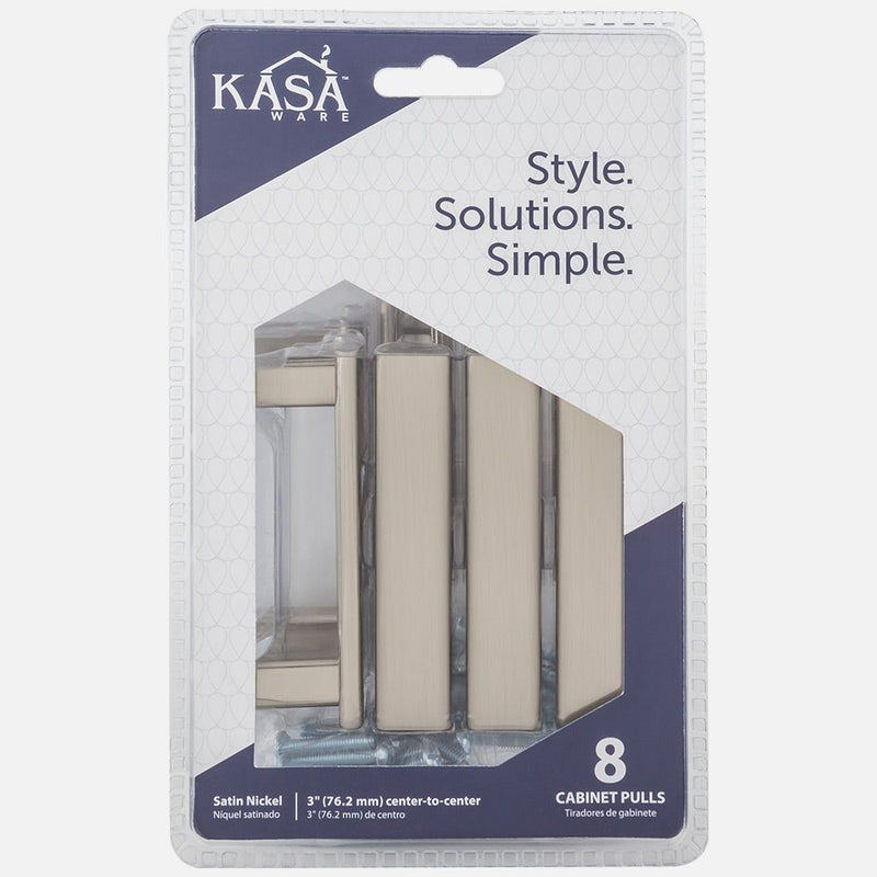 KasaWare 3-3/4" Rounded Square Pull